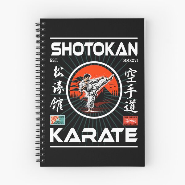 Item preview, Shotokan Karate design with kanji for karateka designed and sold by RetroMaritalArt.