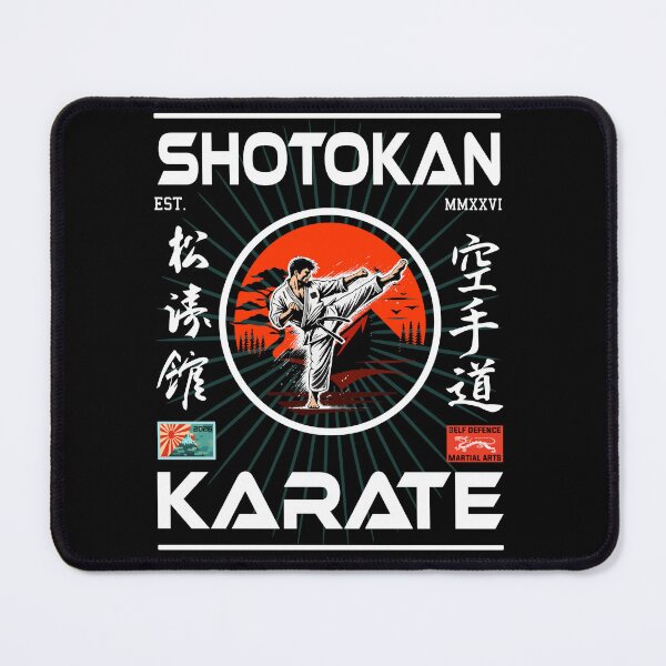 Item preview, Shotokan Karate design with kanji for karateka designed and sold by RetroMaritalArt.