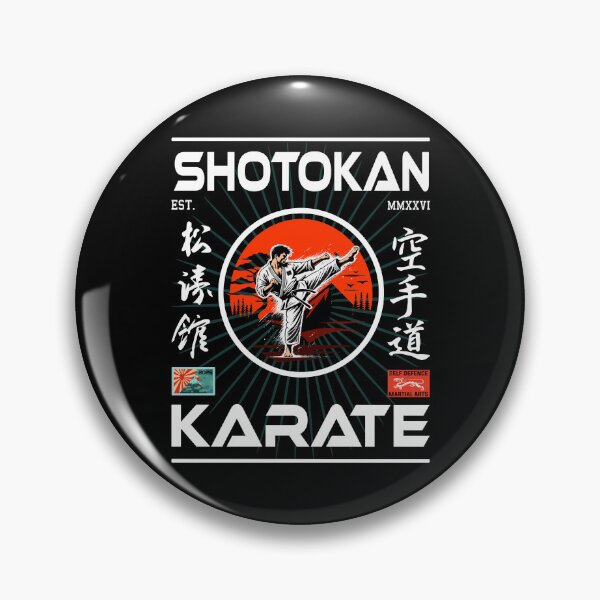 Item preview, Shotokan Karate design with kanji for karateka designed and sold by RetroMaritalArt.