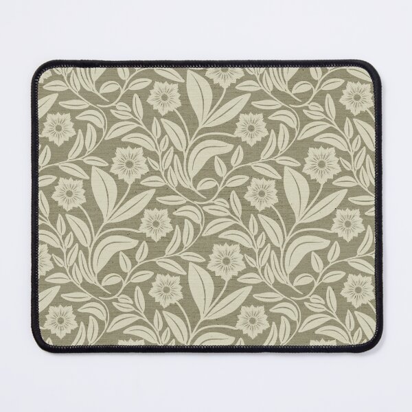 Item preview, Heritage Floral Vine Pattern in Grey | Timeless Botanical Print designed and sold by MizzleInk.