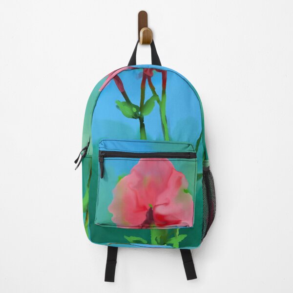 Item preview, Pink Sweet Pea Flowers Painterly Garden Illustration designed and sold by BuckaBaby.