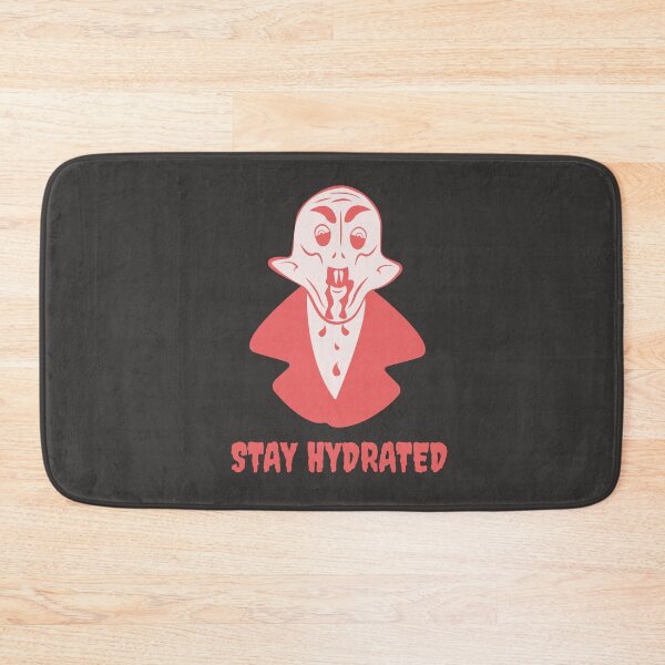 Item preview, Funny Nosferatu Stay Hydrated Gothic Illustration designed and sold by beboplab.