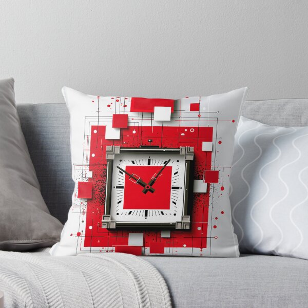 Item preview, Abstract clock geometric design art designed and sold by TanyaLovus.