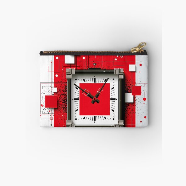 Item preview, Abstract clock geometric design art designed and sold by TanyaLovus.