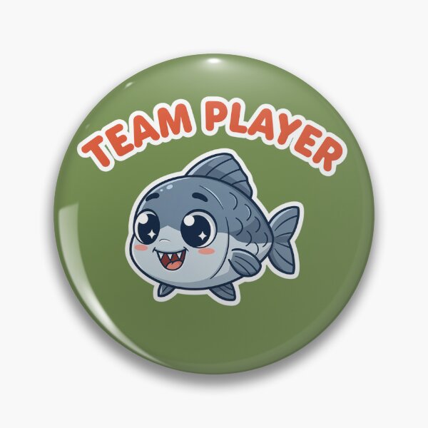 Item preview, piranha team player designed and sold by North Thread.