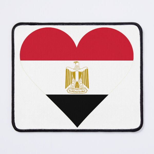 Item preview, Egypt Heart Flag Graphic | I Love Egypt Patriotic Symbol designed and sold by NTGUILTY.
