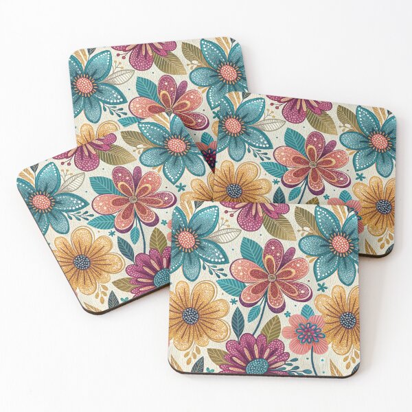 Item preview, Floral Pop Art Sparkle designed and sold by HolyWon.