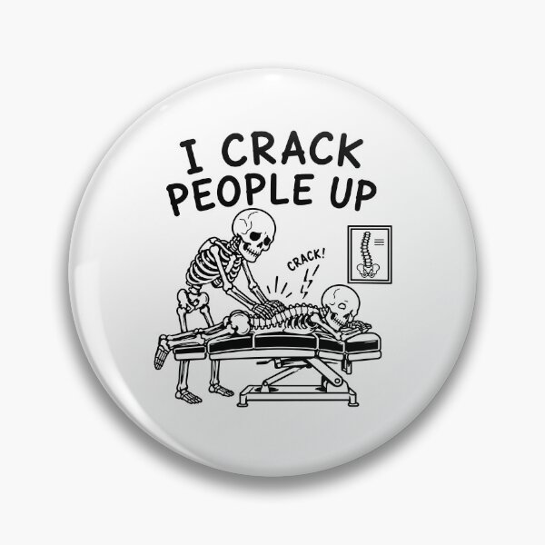 Item preview, I Crack People Up Funny Chiropractic designed and sold by gunaone-design.