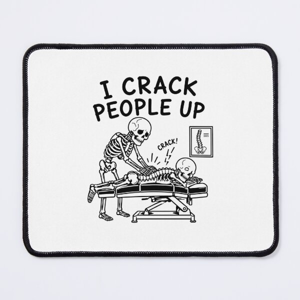 Item preview, I Crack People Up Funny Chiropractic designed and sold by gunaone-design.