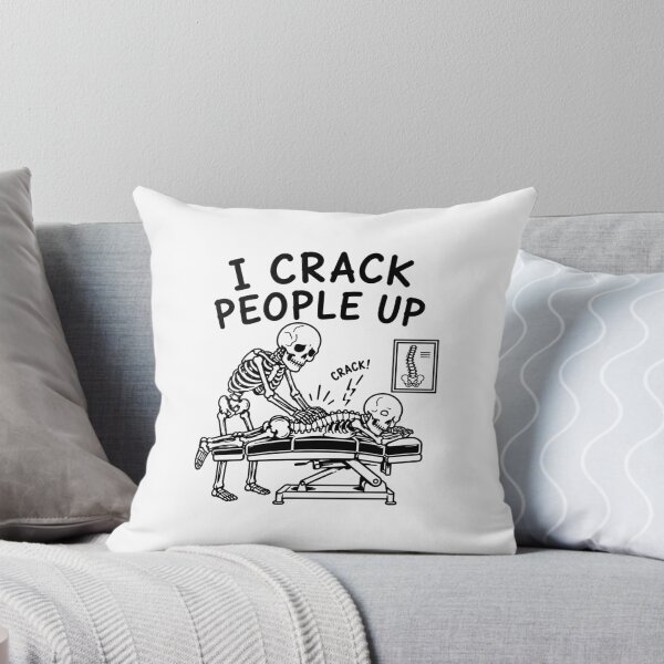 Item preview, I Crack People Up Funny Chiropractic designed and sold by gunaone-design.