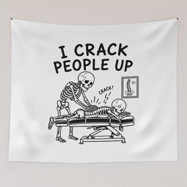 Item preview, I Crack People Up Funny Chiropractic designed and sold by gunaone-design.