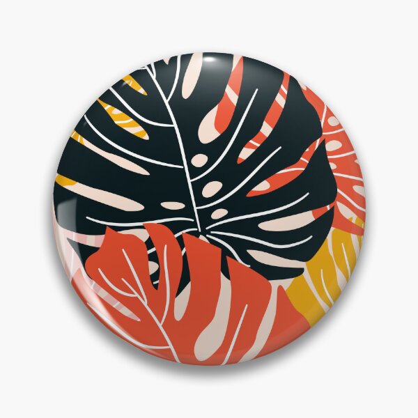 Item preview, Abstract Colorful Monstera Leaves Boho Botanical designed and sold by FaizArtShop.