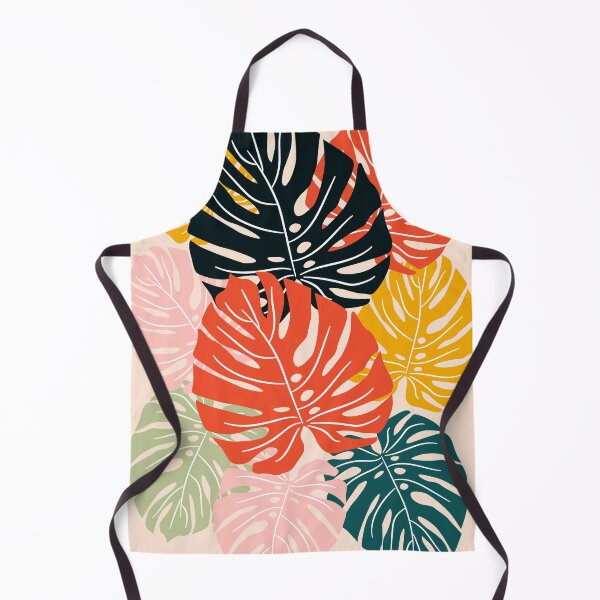 Item preview, Abstract Colorful Monstera Leaves Boho Botanical designed and sold by FaizArtShop.