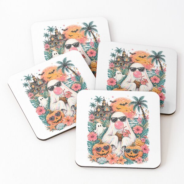Item preview, Tropical Halloween Ghost Beach Party designed and sold by NightSpell.