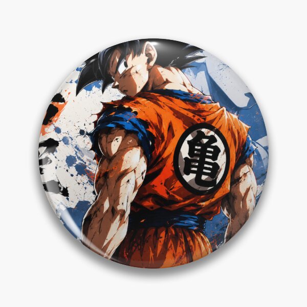 Item preview, Saiyan Goku Sticker designed and sold by Hustlingminds.