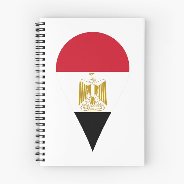 Item preview, Egypt Flag Location Pin Map Marker | Egyptian Destination GPS Icon designed and sold by NTGUILTY.
