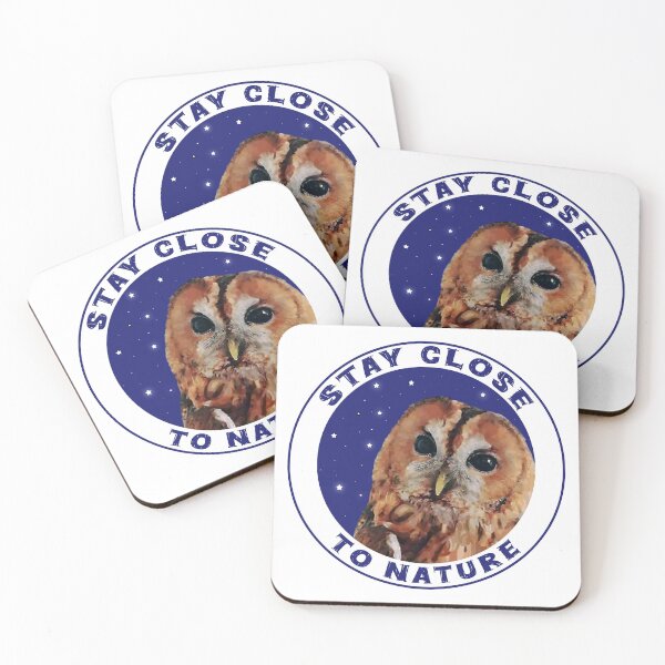 Item preview, Midnight Owl detailed illustration stay close to nature Proceeds go to animal charities and rescues designed and sold by AnimalFriends1.