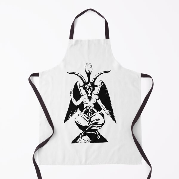 Aperçu de l'œuvre Baphomet Occult Woodcut Satanic Goth Art créée et vendue par Lilith.3x313 Vault.