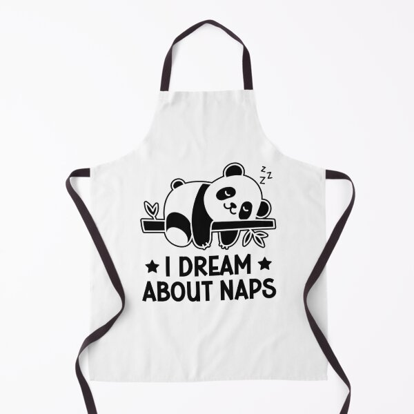 Item preview, I Dream About Naps Funny Lazy Panda Bear designed and sold by gunaone-design.