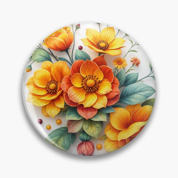 Item preview, Golden Wildflower Bouquet designed and sold by samuel2025.
