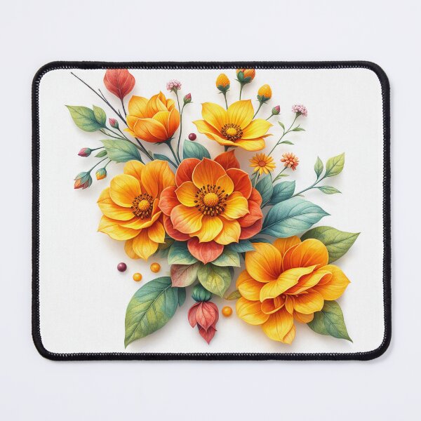 Item preview, Golden Wildflower Bouquet designed and sold by samuel2025.