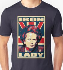Iron Lady Propaganda Poster Pop Art Unisex T-Shirt