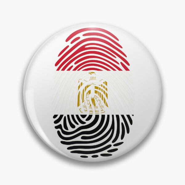 Item preview, Egypt Flag Fingerprint Identity | Egyptian DNA Heritage Graphic designed and sold by NTGUILTY.