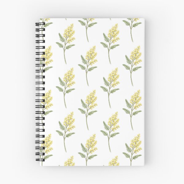 Item preview, Mimosa sprig with delicate yellow blossoms designed and sold by Side Quest Co..