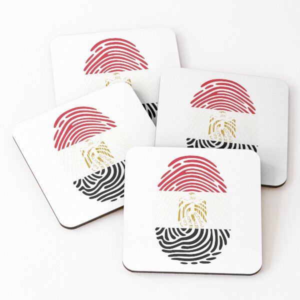 Item preview, Egypt Flag Fingerprint Identity | Egyptian DNA Heritage Graphic designed and sold by NTGUILTY.
