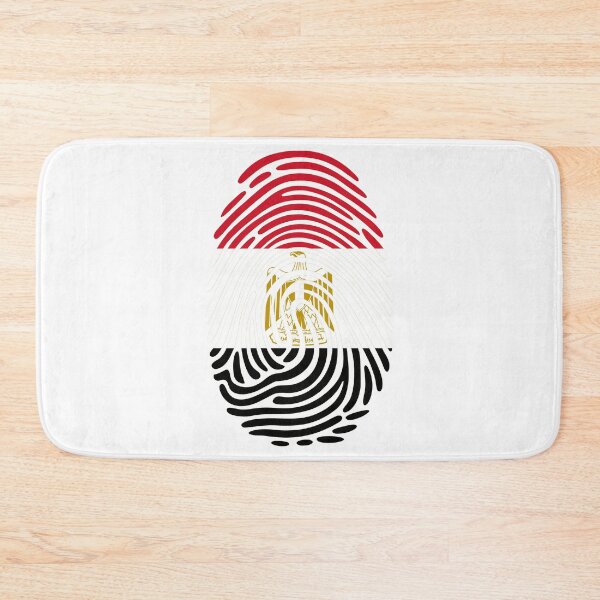 Item preview, Egypt Flag Fingerprint Identity | Egyptian DNA Heritage Graphic designed and sold by NTGUILTY.