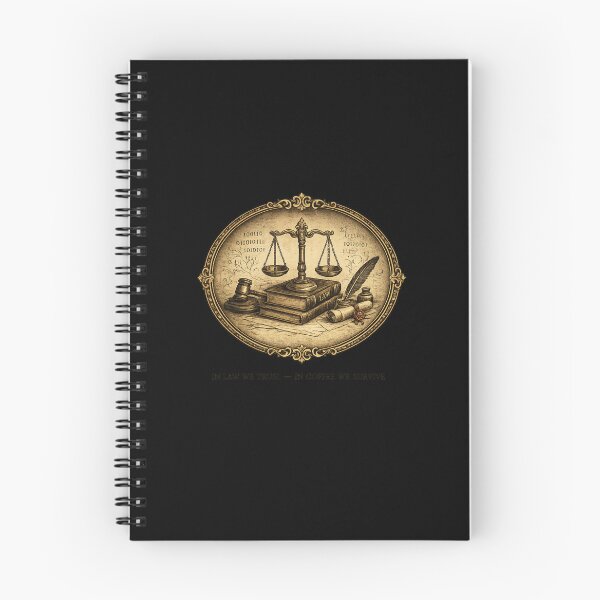 Item preview, In Law We Trust Vintage Lawyer Dark Academia Legal Art designed and sold by WERSY.