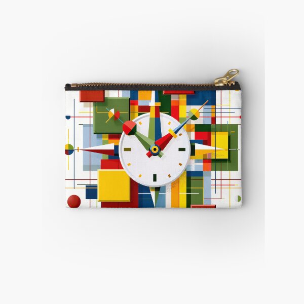 Item preview, Abstract clock geometric design art designed and sold by TanyaLovus.