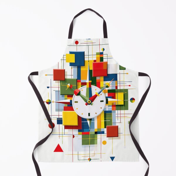 Item preview, Abstract clock geometric design art designed and sold by TanyaLovus.