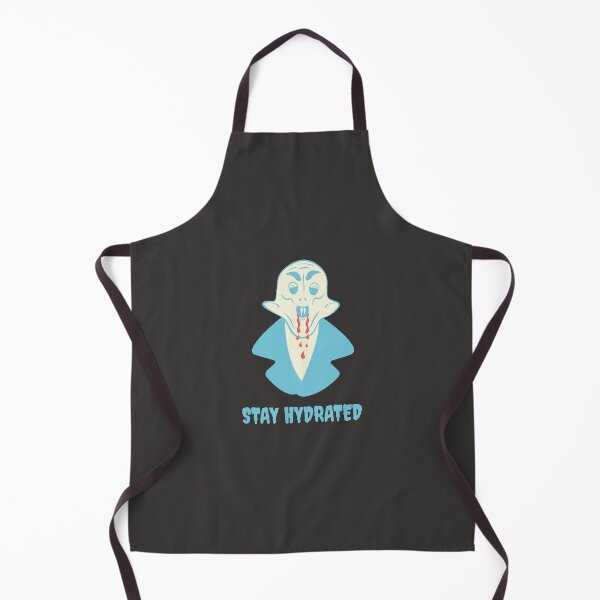Item preview, Funny Nosferatu Stay Hydrated Gothic Illustration Blue Edition designed and sold by beboplab.