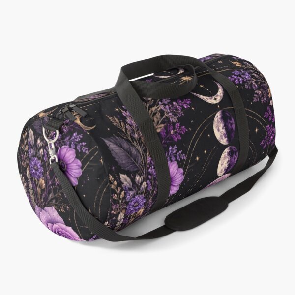 Item preview, Gothic Purple Lunar Botanical Moon Composition designed and sold by NocturnBotany.