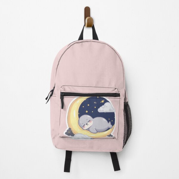 Item preview, Dreamy Sleepy Seal Sticker | Adorable Celestial Seal Art designed and sold by Stylestickers55.