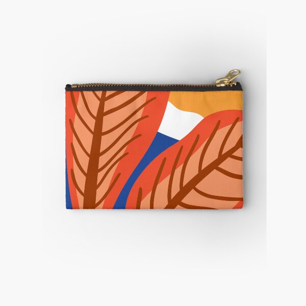 Item preview, Abstract Orange Leaves Boho Botanical Illustration designed and sold by FaizArtShop.