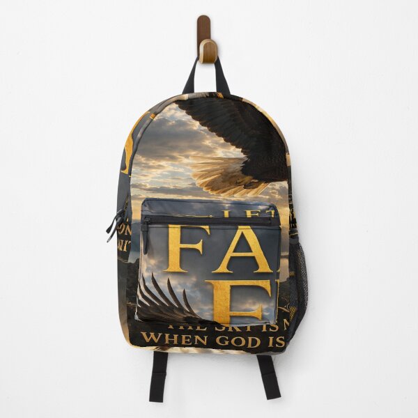 Item preview, Let Your Faith Fly | Christian Eagle Inspirational Artwork designed and sold by Faith & Grace design .