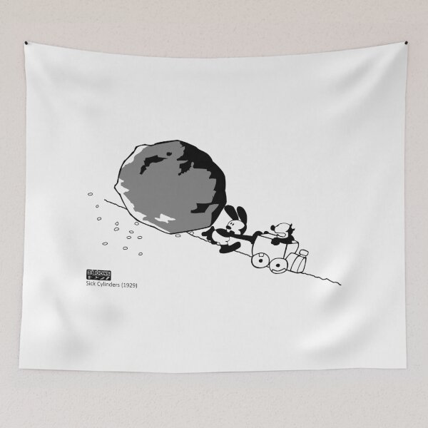 Item preview, Oswald - Running from the Boulder (Sick Cylinders, 1929) designed and sold by eetoons1927.