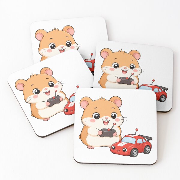 Item preview, Cute Hamster Driving RC Toy Car Kawaii Cartoon Playtime Design designed and sold by Seculinator.