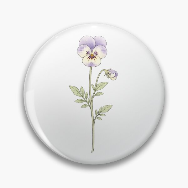 Item preview, Pansy at the heart of spring designed and sold by Side Quest Co..