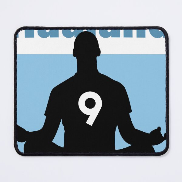 Item preview, Erling Haaland Poster – Norwegian Football Icon in Manchester City Colors designed and sold by DZYONA.
