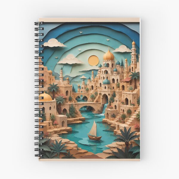 Item preview, Arabian Palace Paper Cut Art — Islamic Architecture designed and sold by Aureva Arts Shop.