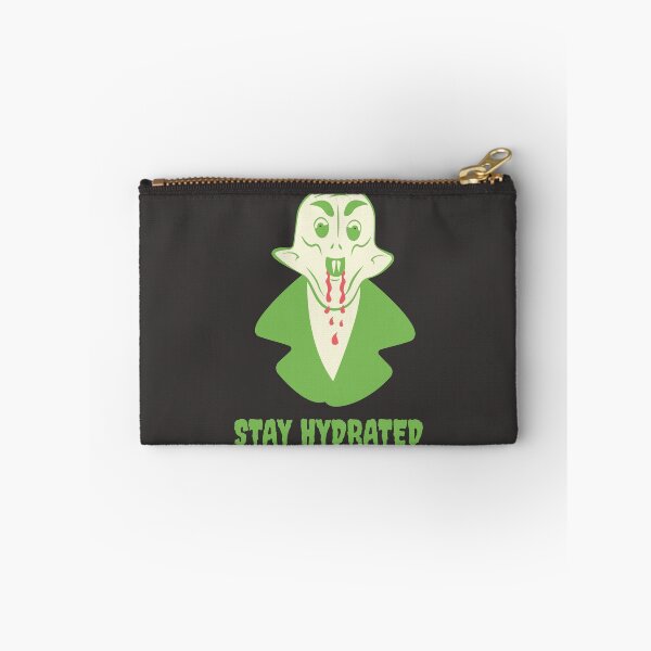 Item preview, Funny Nosferatu Stay Hydrated Gothic Illustration Green Edition designed and sold by beboplab.