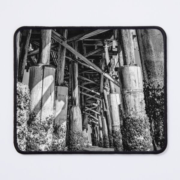 Item preview, Under Cocoa Beach Pier BW designed and sold by jrtwynam.