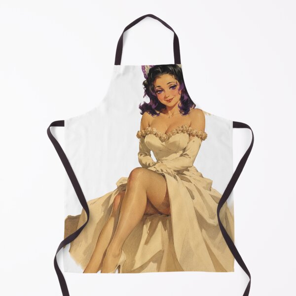 Item preview, Butterfly Bride Pin-Up Cosplay | Vintage Anime Wedding Illustration designed and sold by Cosplayvintage.