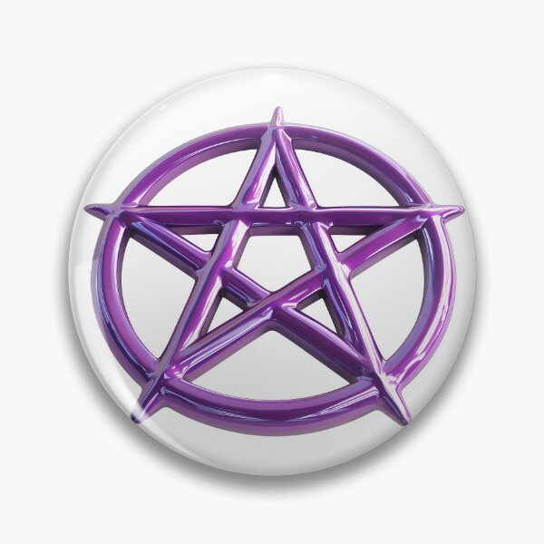 Item preview, Shiny Purple Pentagram Symbol 3D designed and sold by Lilith.3x313 Vault.