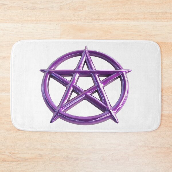 Item preview, Shiny Purple Pentagram Symbol 3D designed and sold by Lilith.3x313 Vault.