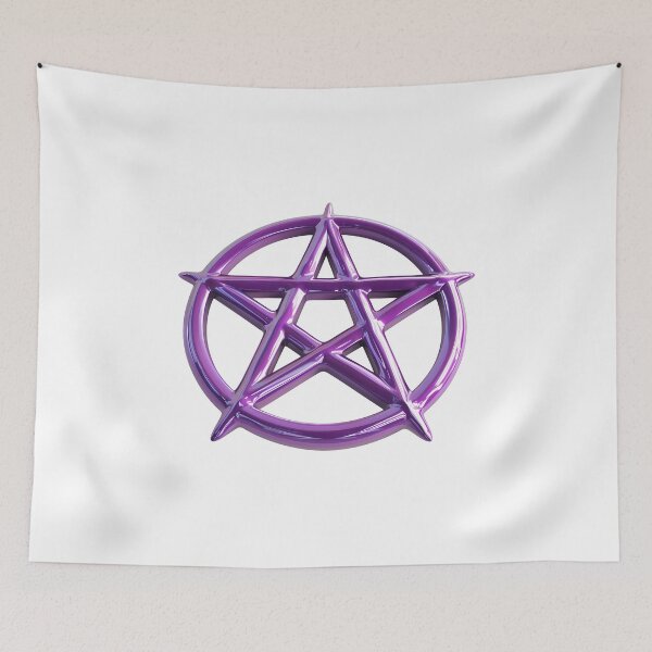 Item preview, Shiny Purple Pentagram Symbol 3D designed and sold by Lilith.3x313 Vault.