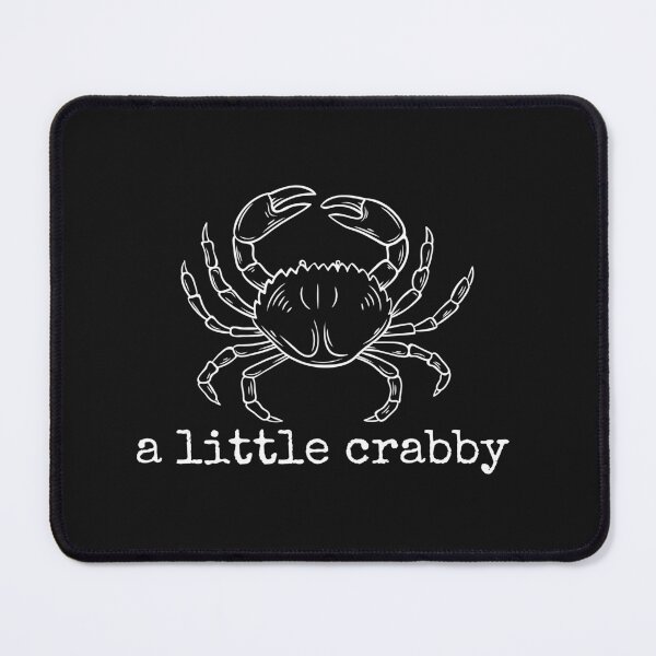 Item preview, Funny Beach Shirt A Little Crabby Minimalist Meme Art designed and sold by tarzbol.